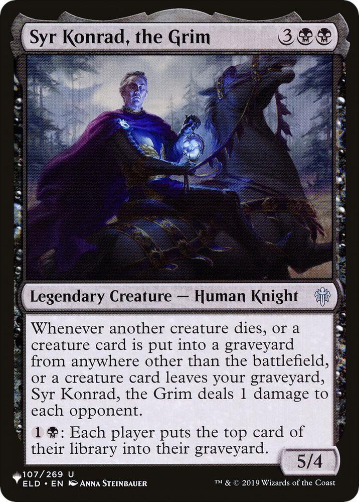 Syr Konrad, the Grim (107/269) [The List]