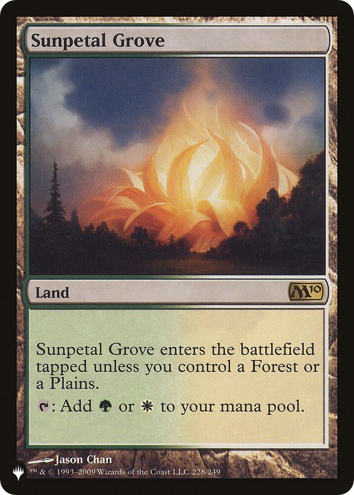 Sunpetal Grove (228/249) [The List]