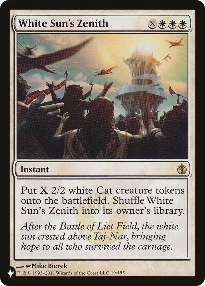 White Sun's Zenith (19/155) [The List]