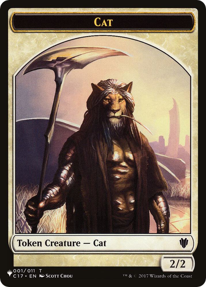 Cat (001) // Citizen Double-Sided Token (1 // 12) [The List]