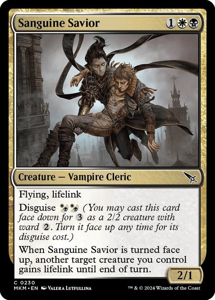 Sanguine Savior (230) [Murders at Karlov Manor]