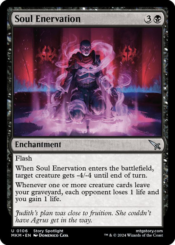 Soul Enervation (106) [Murders at Karlov Manor]