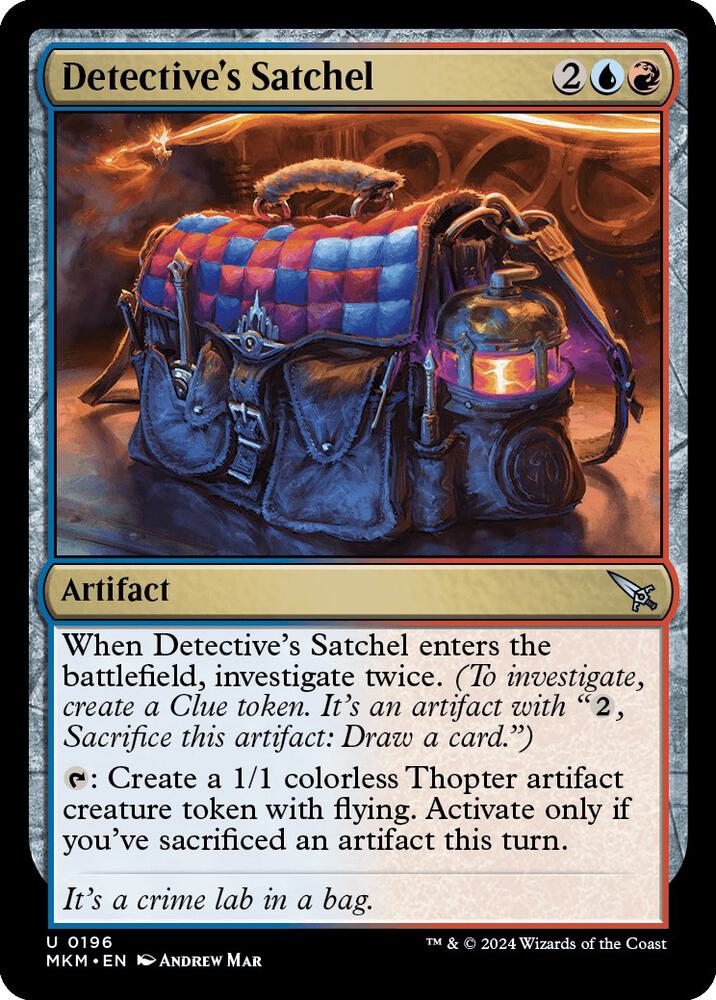 Detective's Satchel (196) [Murders at Karlov Manor]