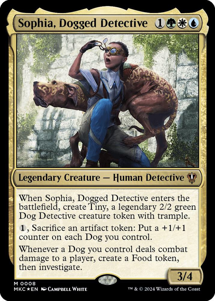 Sophia, Dogged Detective (8) [Murders at Karlov Manor Commander]