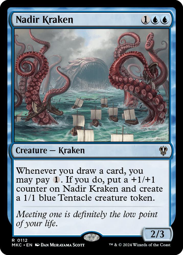 Nadir Kraken (112) [Murders at Karlov Manor Commander]