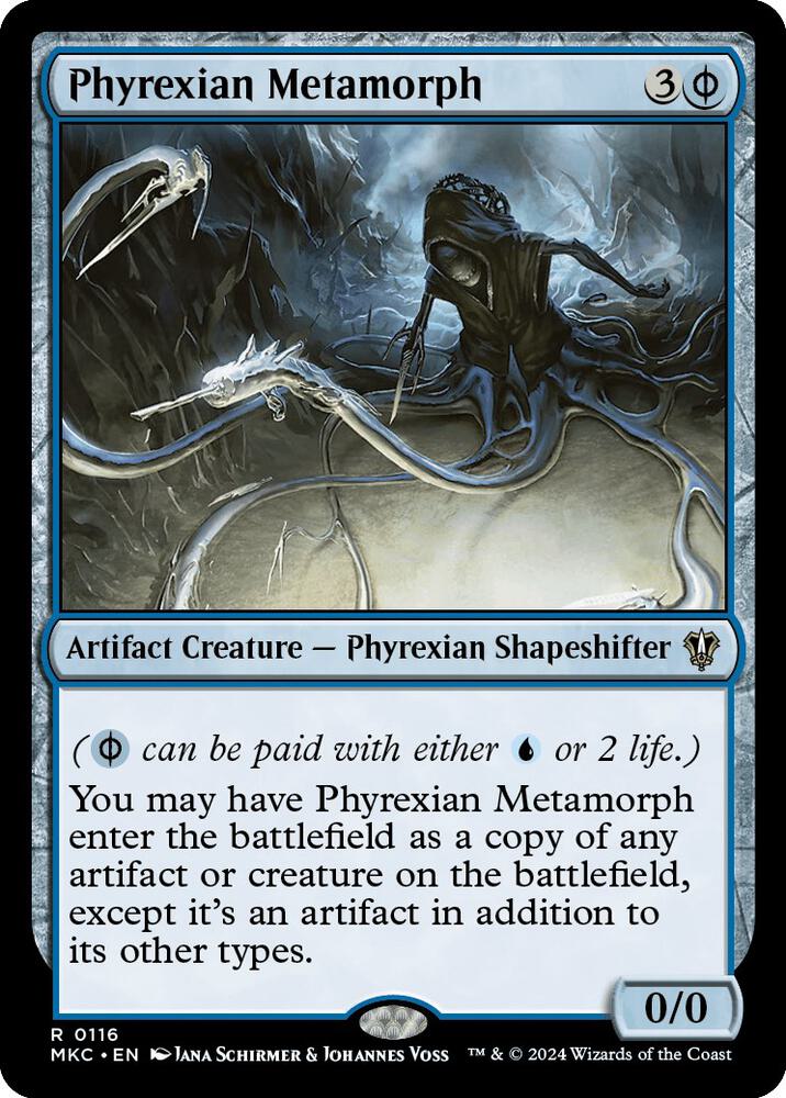 Phyrexian Metamorph (116) [Murders at Karlov Manor Commander]