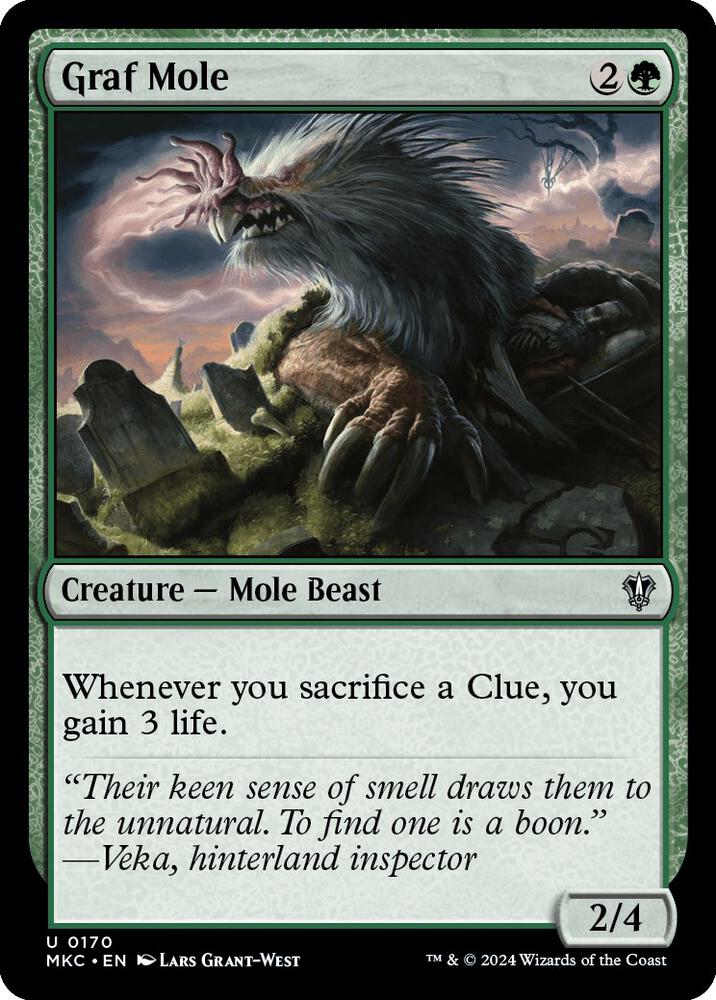 Graf Mole (170) [Murders at Karlov Manor Commander]