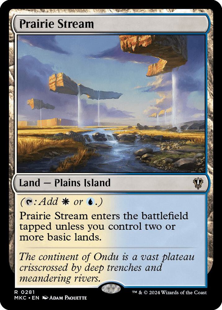 Prairie Stream (281) [Murders at Karlov Manor Commander]