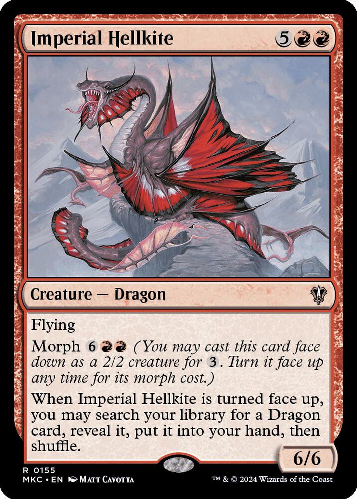 Imperial Hellkite (155) [Murders at Karlov Manor Commander]