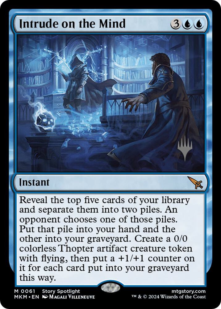 Intrude on the Mind (61) [Murders at Karlov Manor Promos]