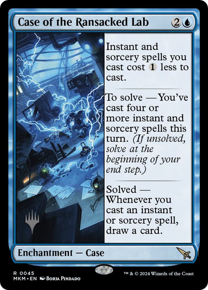 Case of the Ransacked Lab (45) [Murders at Karlov Manor Promos]