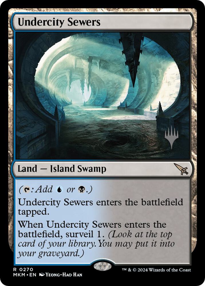 Undercity Sewers (270) [Murders at Karlov Manor Promos]