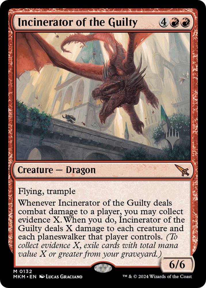 Incinerator of the Guilty (132) [Murders at Karlov Manor Promos]