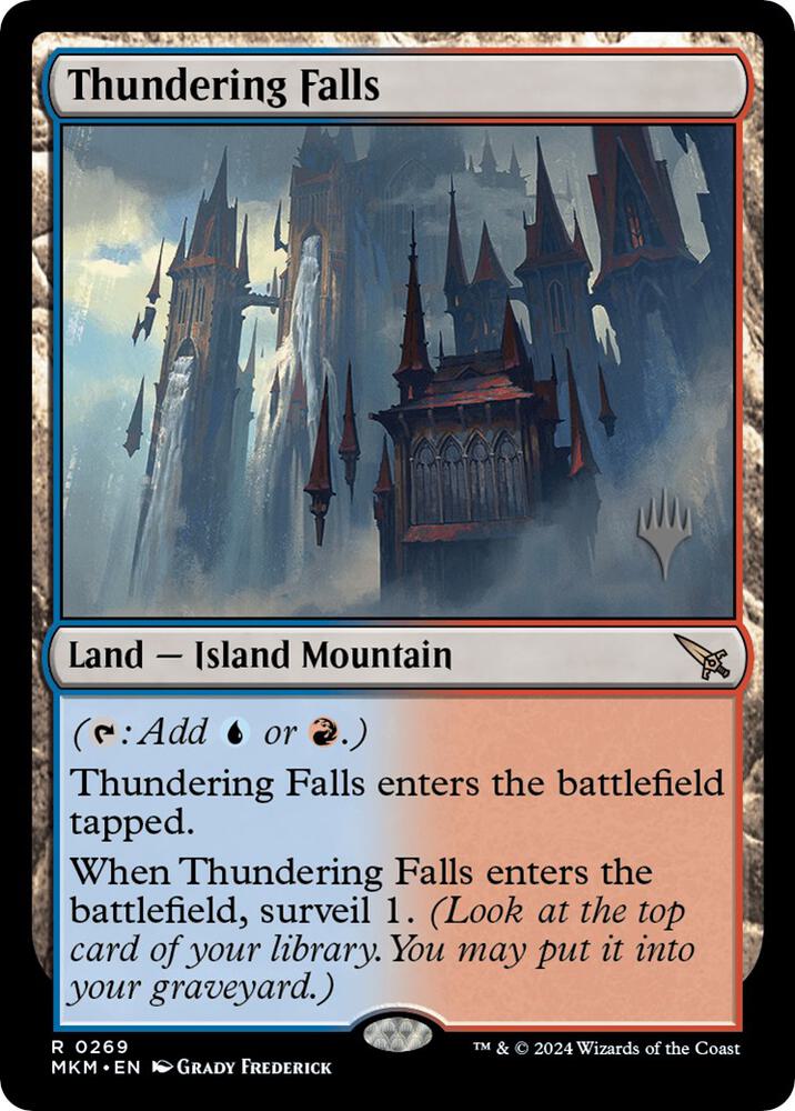 Thundering Falls (269) [Murders at Karlov Manor Promos]