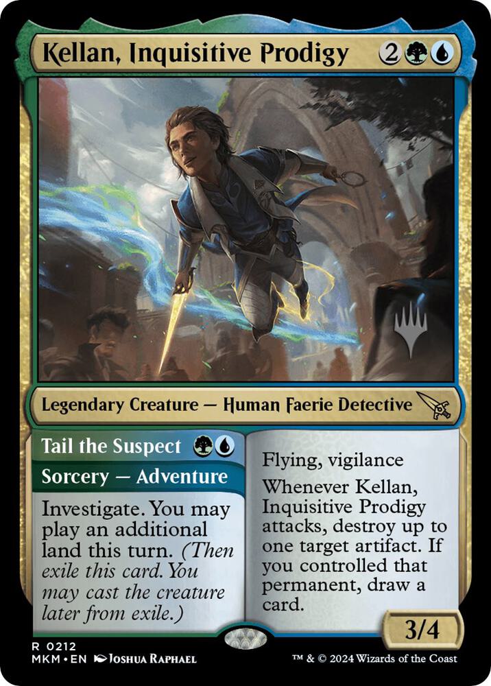 Kellan, Inquisitive Prodigy (212) [Murders at Karlov Manor Promos]