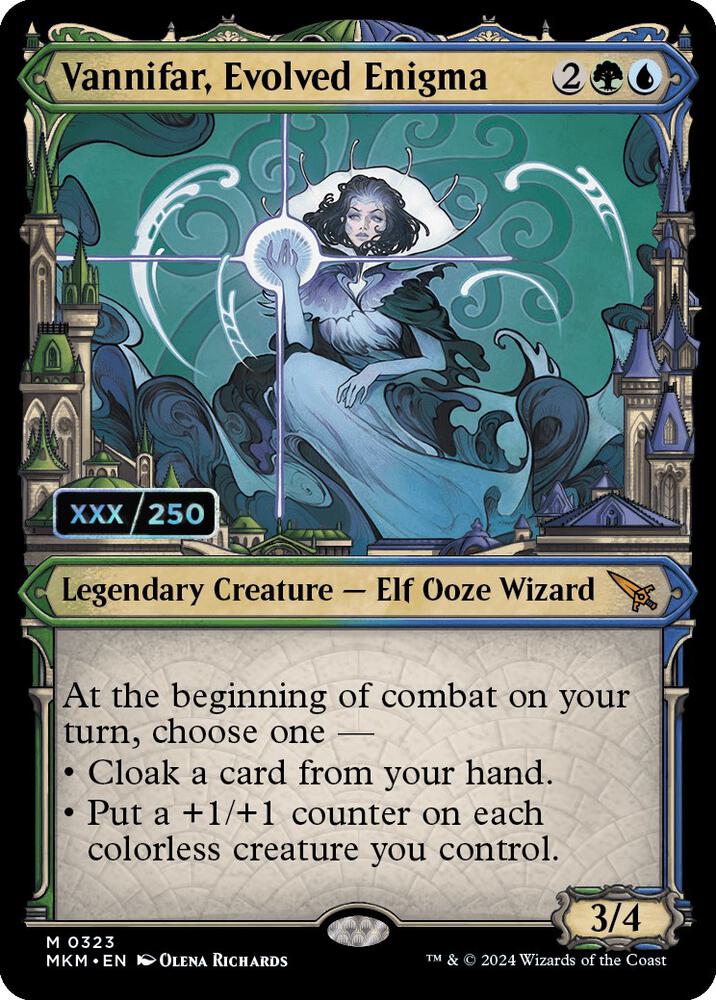 Vannifar, Evolved Enigma (Serial Numbered) (323) [Murders at Karlov Manor]