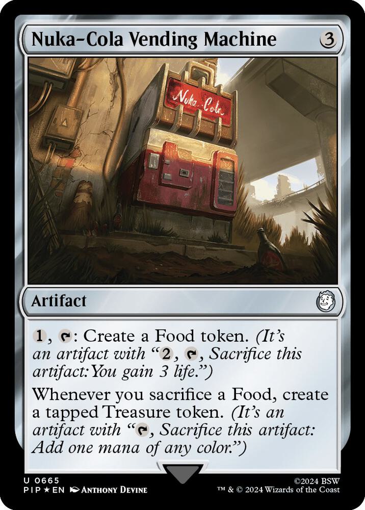 Nuka-Cola Vending Machine (Surge Foil) (665) [Fallout]