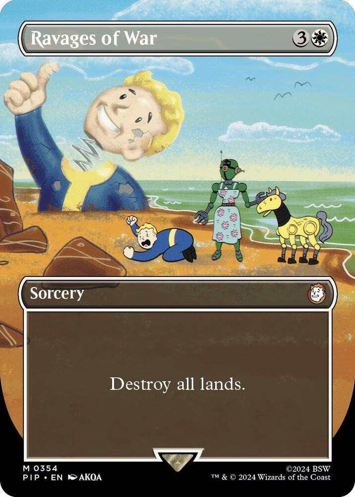 Ravages of War (Borderless) (354) [Fallout] [Borderless]