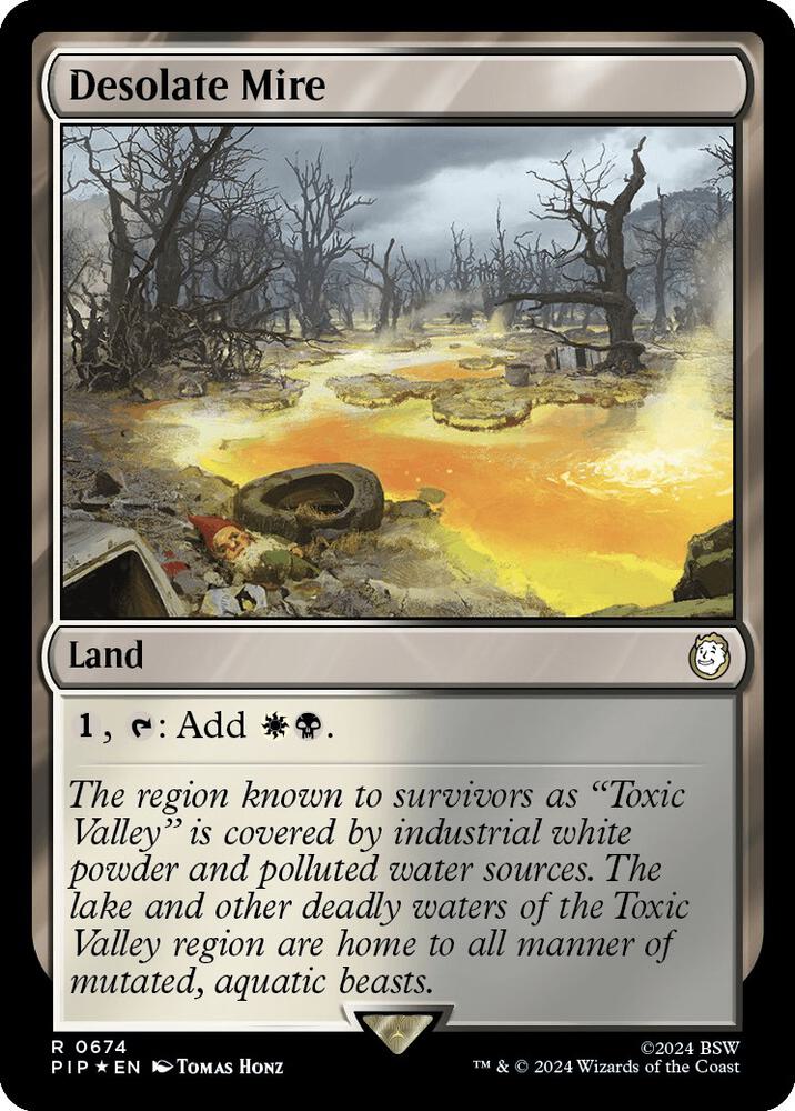 Desolate Mire (Surge Foil) (674) [Fallout]