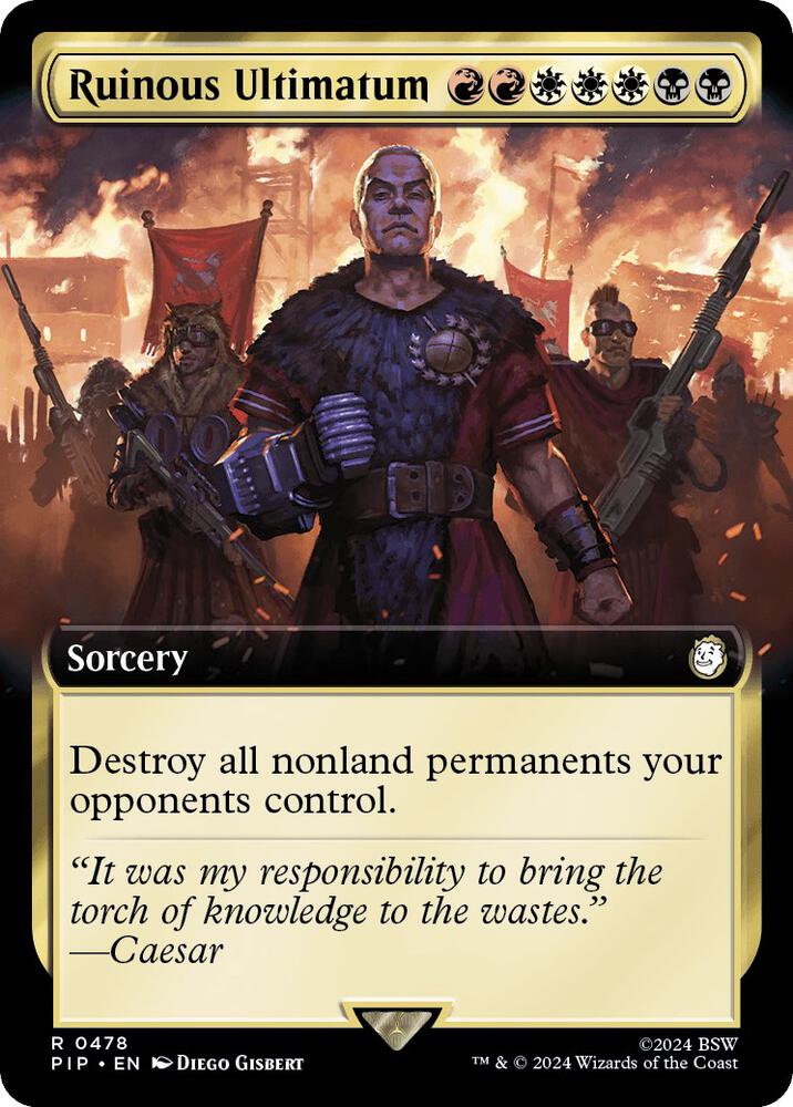 Ruinous Ultimatum (Extended Art) (478) [Fallout] [Extended Art]