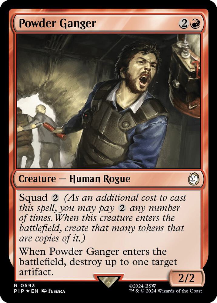 Powder Ganger (Surge Foil) (593) [Fallout]