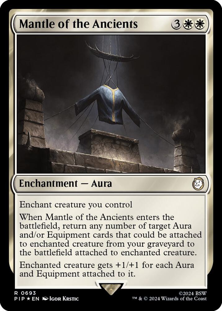 Mantle of the Ancients (Surge Foil) (693) [Fallout]