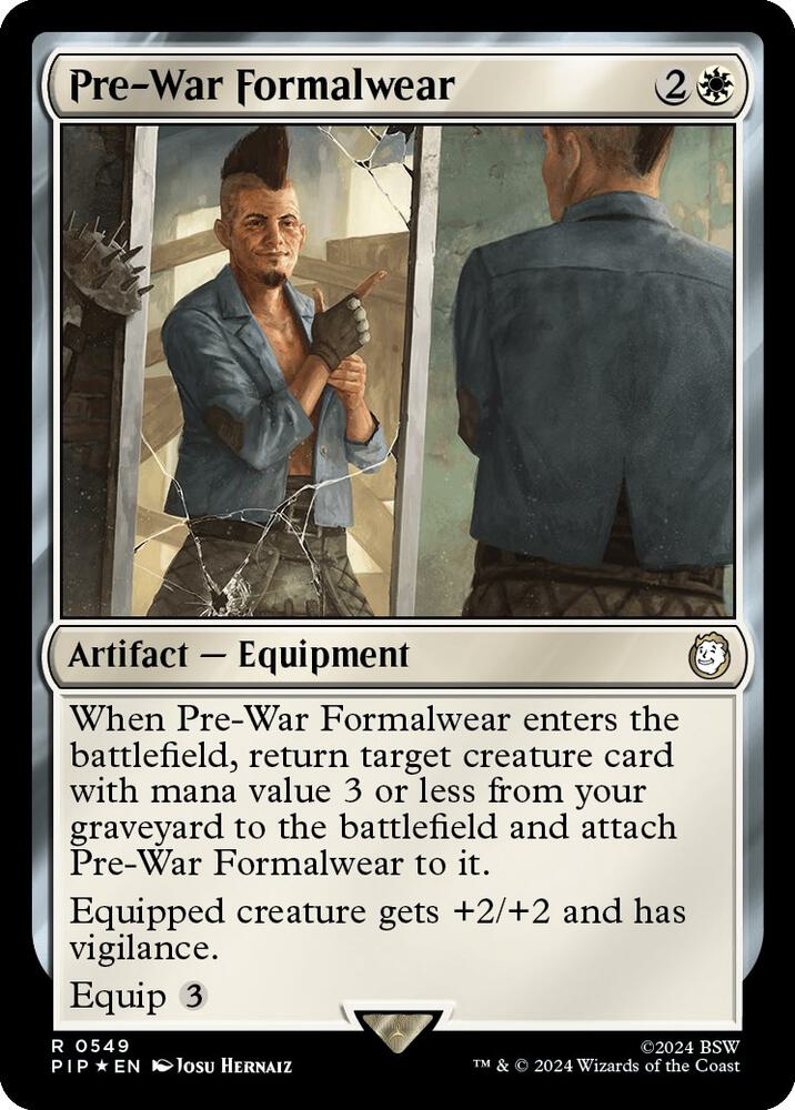 Pre-War Formalwear (Surge Foil) (549) [Fallout]