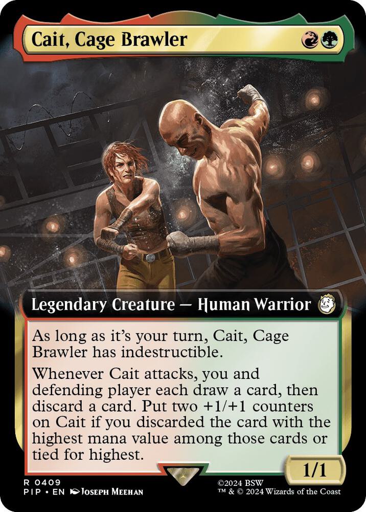 Cait, Cage Brawler (Extended Art) (409) [Fallout] [Extended Art]