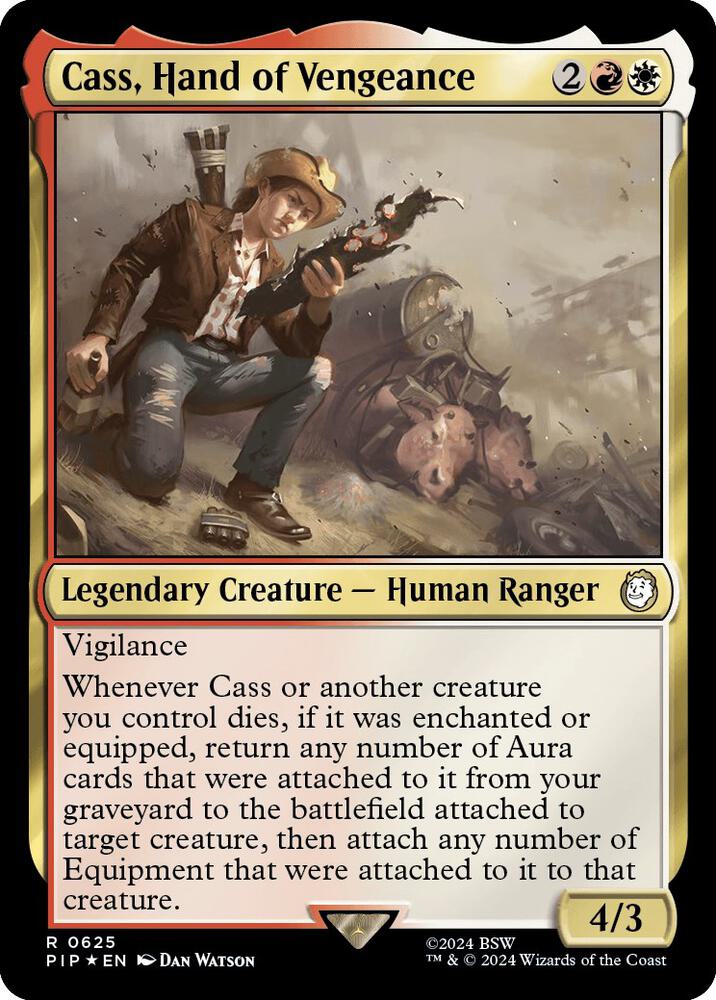 Cass, Hand of Vengeance (Surge Foil) (625) [Fallout]