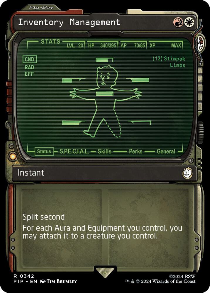 Inventory Management (Showcase) (342) [Fallout] [Showcase]