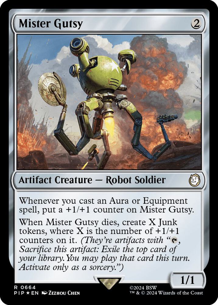 Mister Gutsy (Surge Foil) (664) [Fallout]