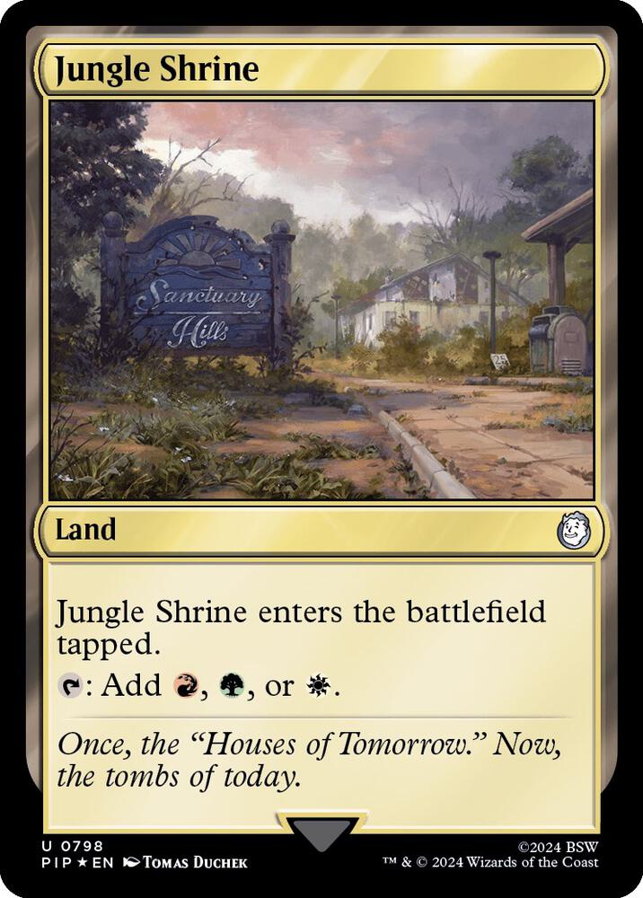 Jungle Shrine (Surge Foil) (798) [Fallout]