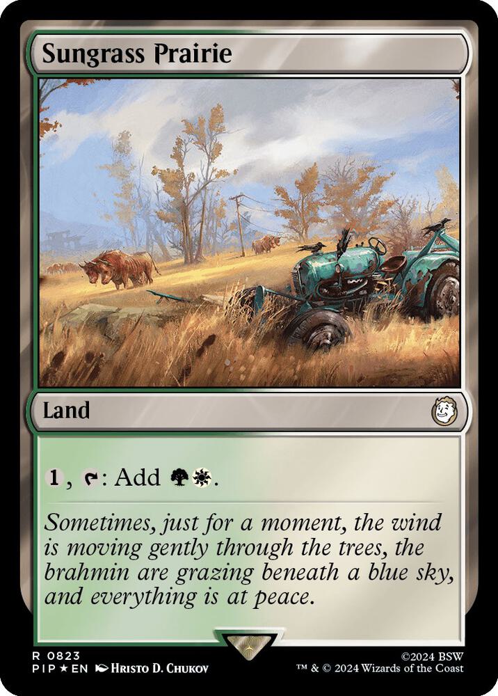 Sungrass Prairie (Surge Foil) (823) [Fallout]