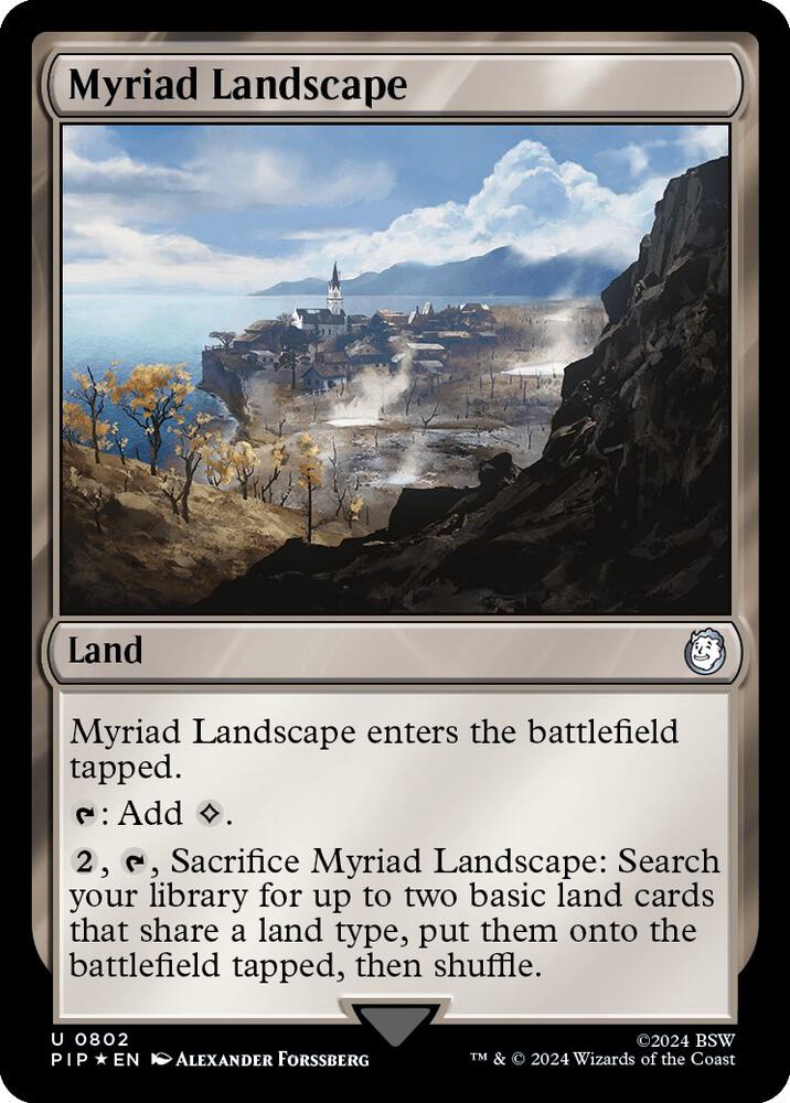 Myriad Landscape (Surge Foil) (802) [Fallout]