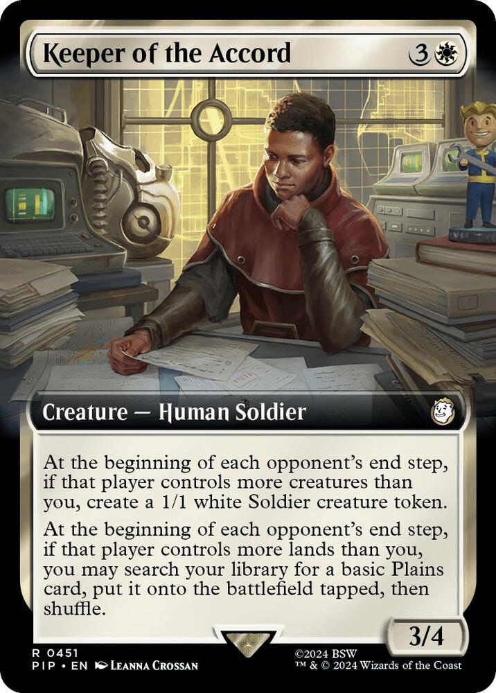 Keeper of the Accord (Extended Art) (451) [Fallout]