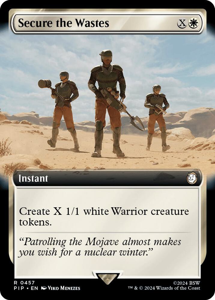 Secure the Wastes (Extended Art) (457) [Fallout]