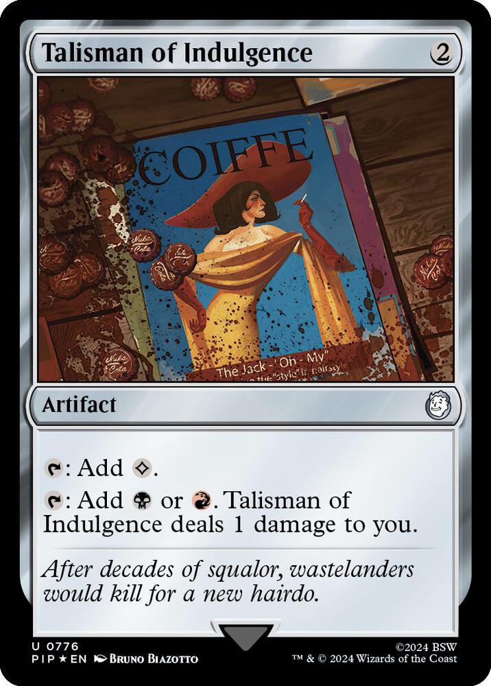Talisman of Indulgence (Surge Foil) (776) [Fallout]
