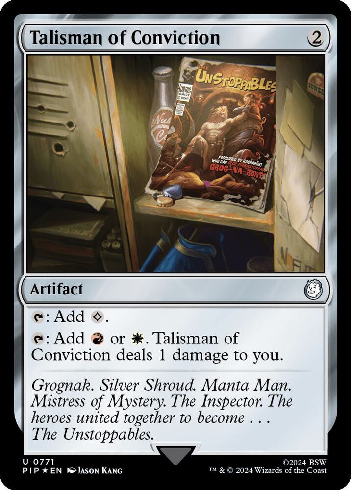 Talisman of Conviction (Surge Foil) (771) [Fallout]