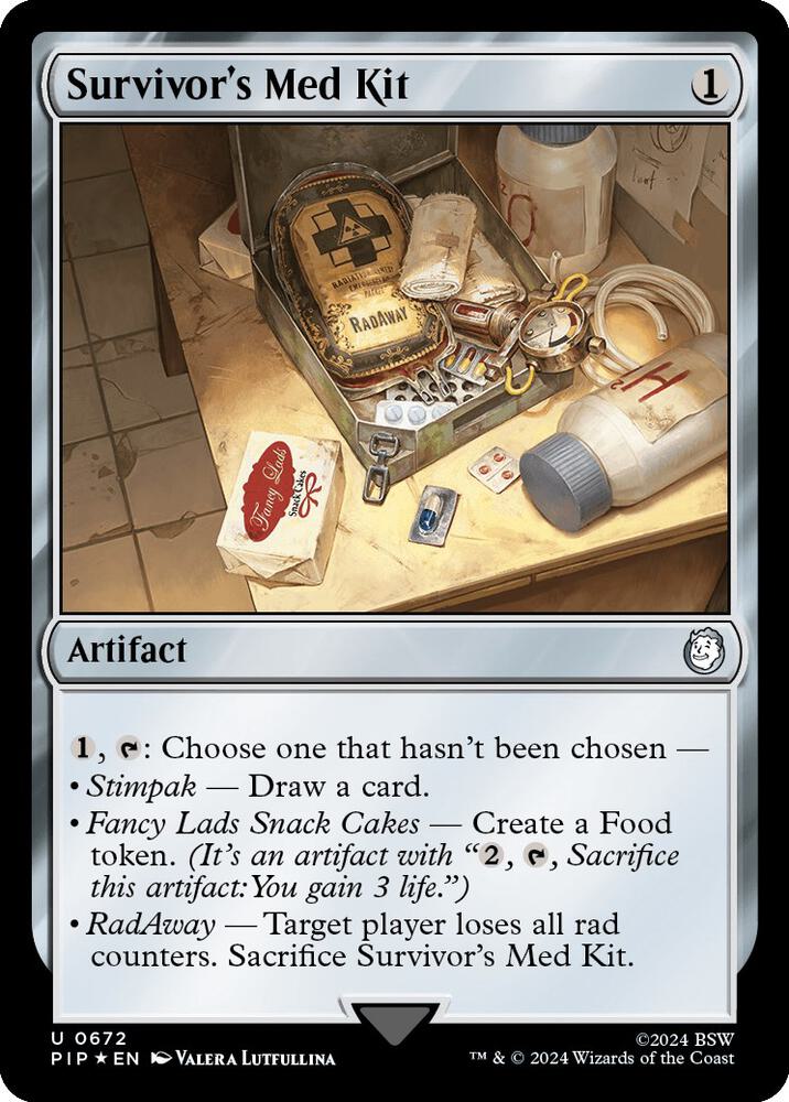 Survivor's Med Kit (Surge Foil) (672) [Fallout]