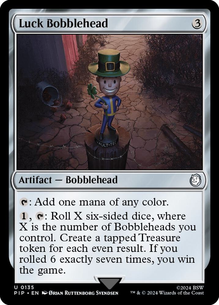 Luck Bobblehead (135) [Fallout]