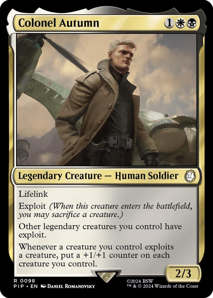 Colonel Autumn (98) [Fallout]