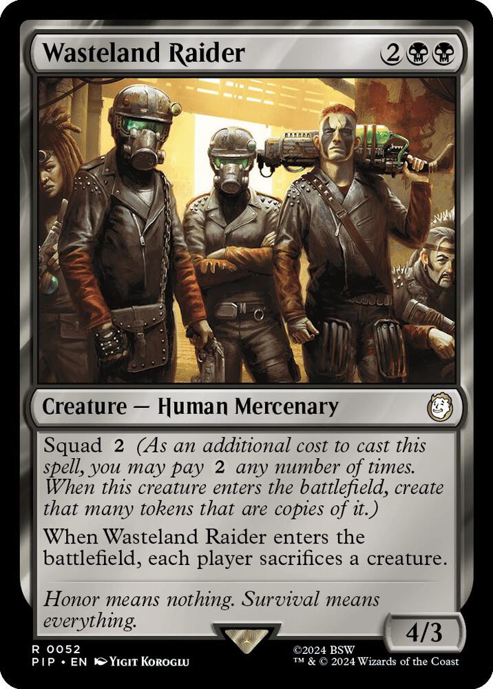 Wasteland Raider (52) [Fallout]