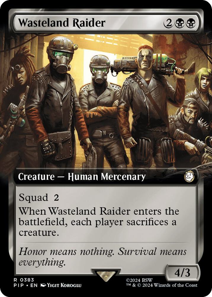 Wasteland Raider (Extended Art) (383) [Fallout]