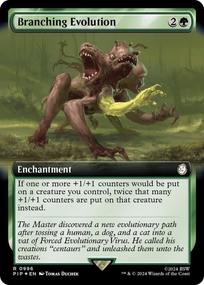 Branching Evolution (Extended Art) (Surge Foil) (996) [Fallout]