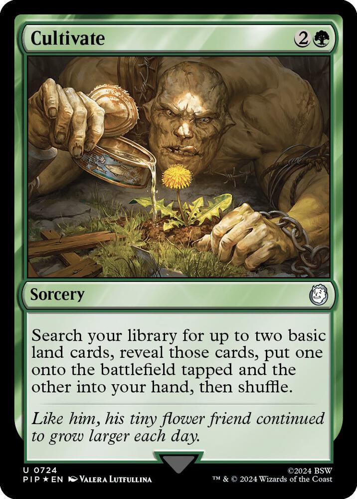 Cultivate (Surge Foil) (724) [Fallout]