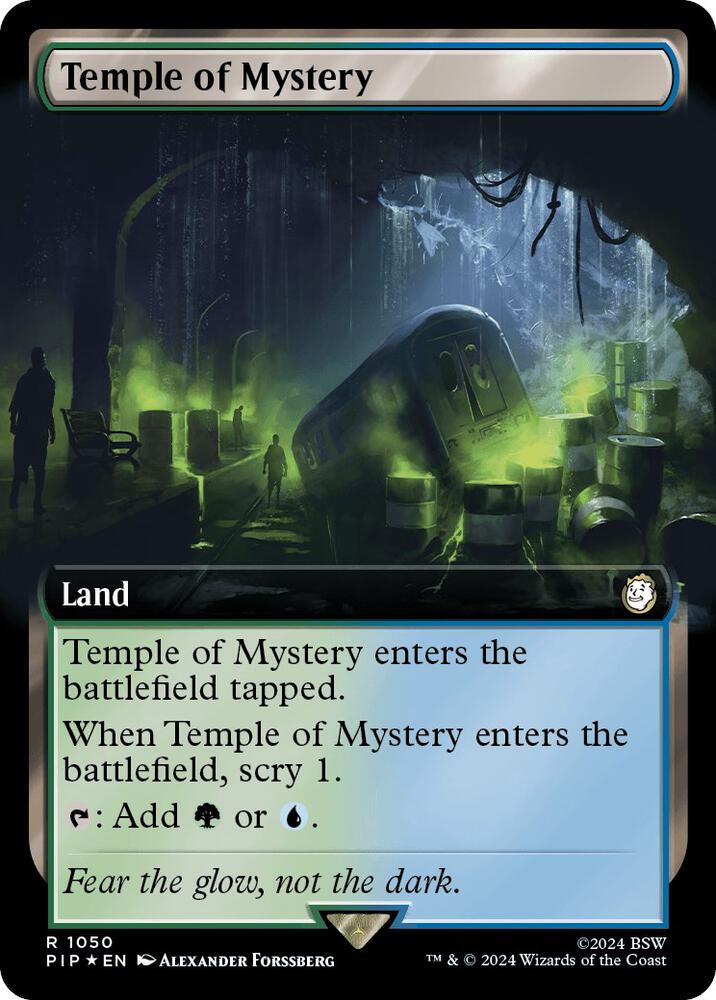 Temple of Mystery (Extended Art) (Surge Foil) (1050) [Fallout]
