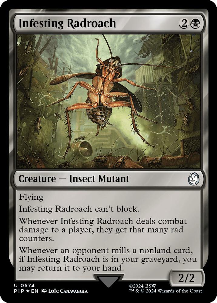 Infesting Radroach (Surge Foil) (574) [Fallout]