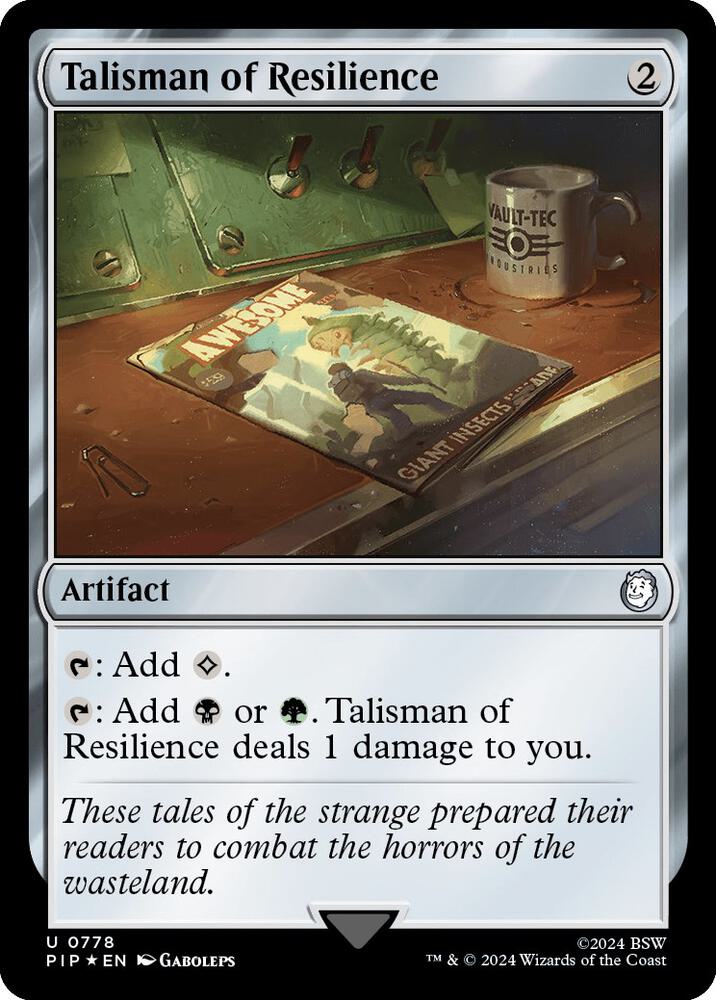 Talisman of Resilience (Surge Foil) (778) [Fallout]