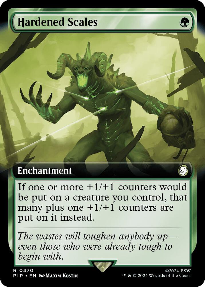 Hardened Scales (Extended Art) (470) [Fallout]