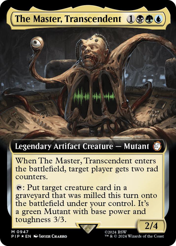 The Master, Transcendent (Extended Art) (Surge Foil) (947) [Fallout]